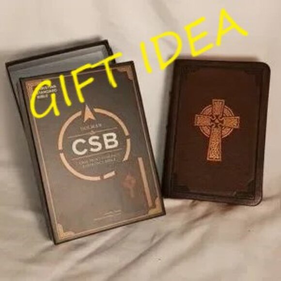 BIBLE- Brand New CSB Compact Reference Bible In Original Box - Picture 1 of 7